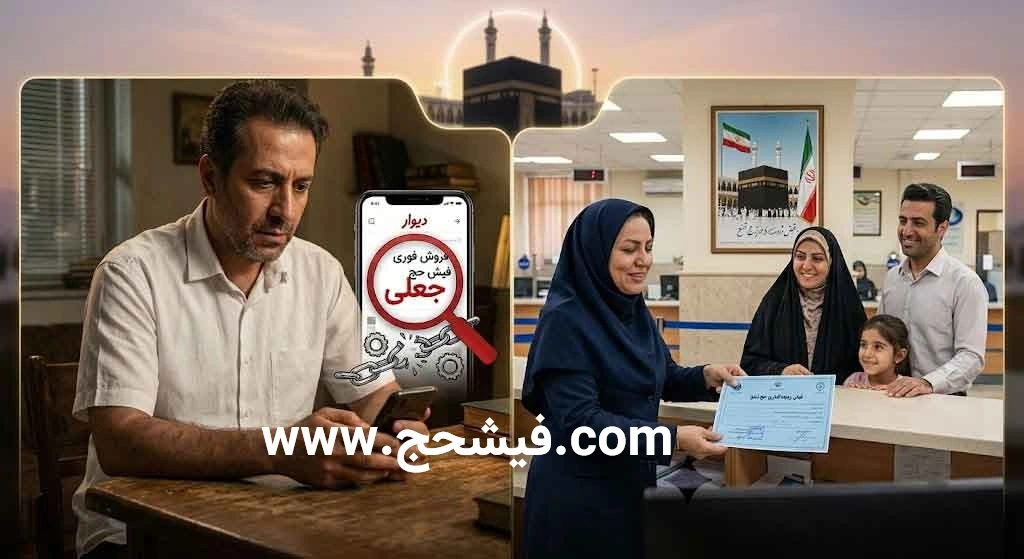 خرید و فروش فیش حج در دیوار و شیپور