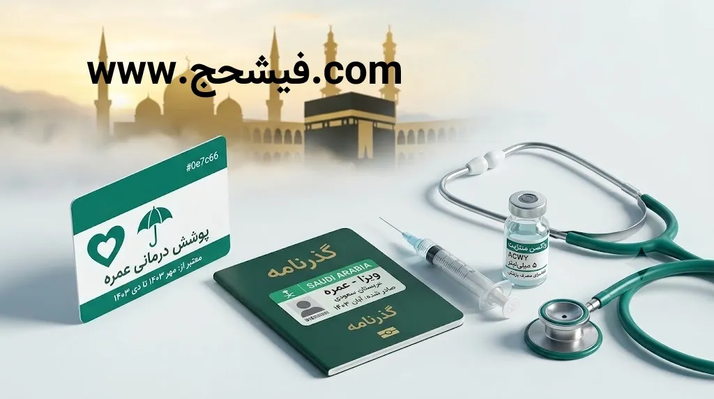 بیمه مسافرتی و آمادگی پزشکی سفر عمره 1405
